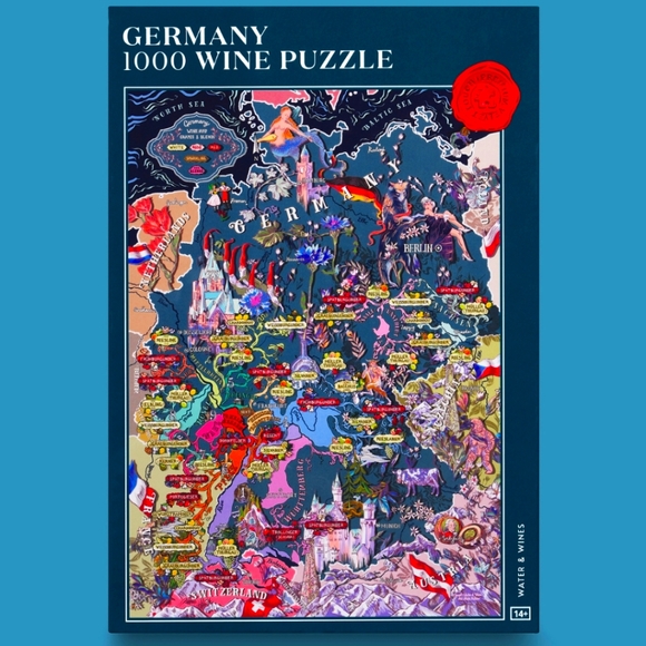 NWT- GERMANY WINE PUZZLE🍷 1000PCS - Picture 1 of 6